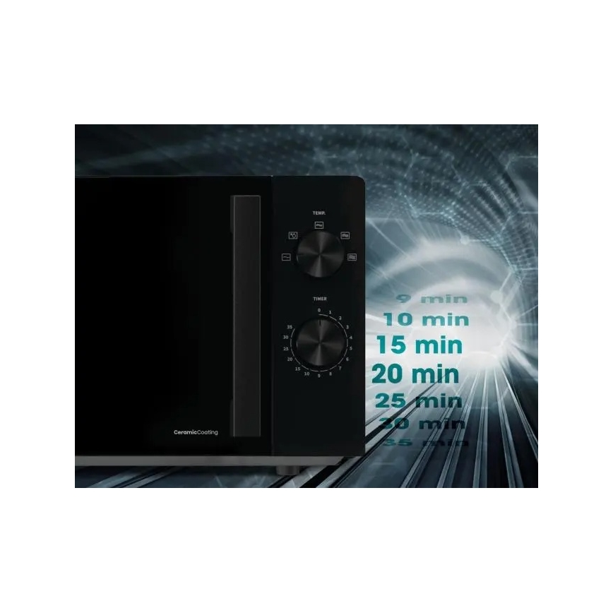 HISENSE H20MOBP1H - Mikrovalna pećnica 700 W/230 V, 20 l, crna