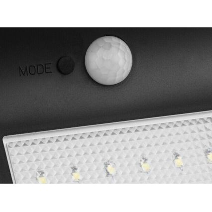 HÖFFTECH - LED solarna zidna svjetiljka sa senzorom pokreta i sumraka LED/3,7V 2200 mAh IP44