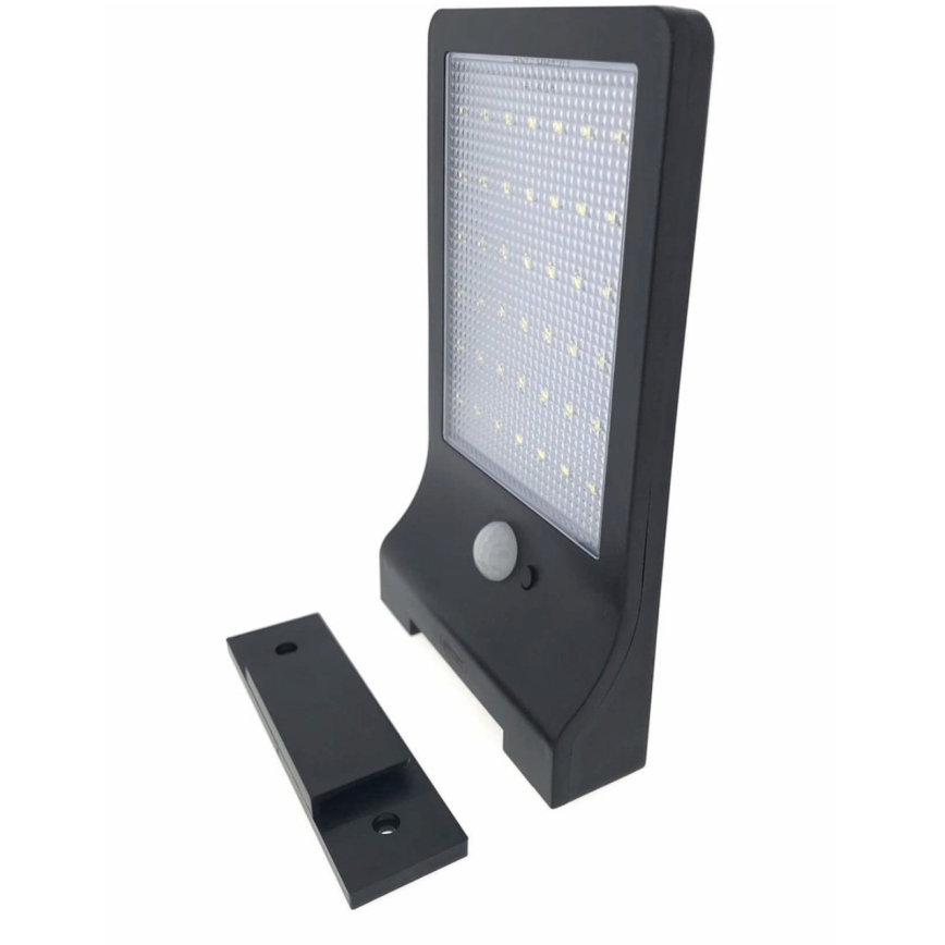 HÖFFTECH - LED solarna zidna svjetiljka sa senzorom pokreta i sumraka LED/3,7V 2200 mAh IP44