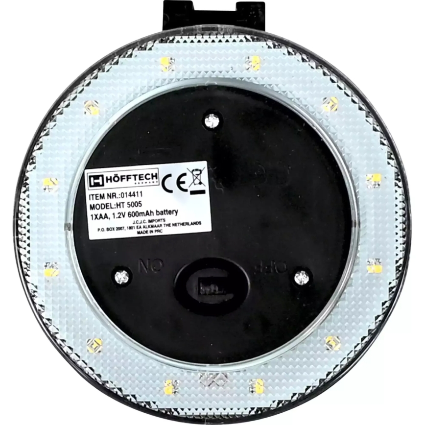 HÖFFTECH - LED solarna zidna svjetiljka LED/1,2V 600 mAh IP44