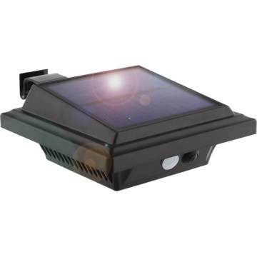 HÖFFTECH - LED solarna zidna svjetiljka sa senzorom pokreta i sumraka LED/3,7V 2000 mAh IP65