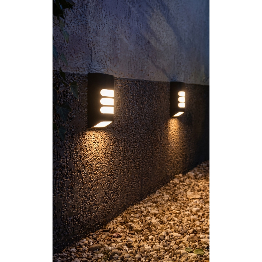 HÖFFTECH - LED solarno zidno svjetlo LED/1,2V 200 mAh IP44