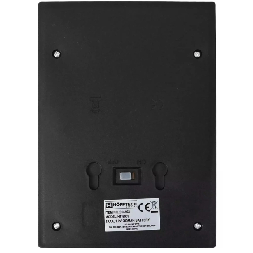 HÖFFTECH - LED solarno zidno svjetlo LED/1,2V 200 mAh IP44