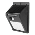 HÖFFTECH - LED solarno zidno svjetlo sa senzorom LED/3,7V 1200 mAh IP65
