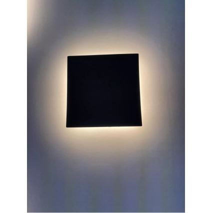 HÖFFTECH - LED vanjska zidna svjetiljka LED/10W/230V četvrtasta IP65