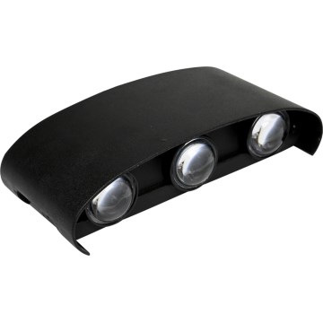 HÖFFTECH - LED Vanjsko zidno svjetilo UP&DOWN 6xLED/1W/230V IP65