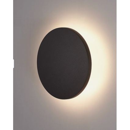 HÖFFTECH - LED vanjsko zidno svjetlo LED/10W/230V okruglo IP65