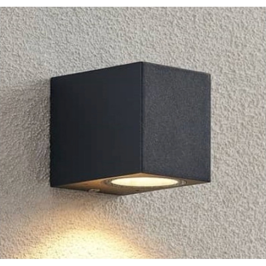 HÖFFTECH - Vanjska zidna svjetiljka 1xGU10/35W/230V IP65