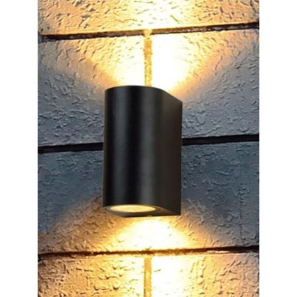 HÖFFTECH - Vanjska zidna svjetiljka 2xGU10/35W/230V IP65