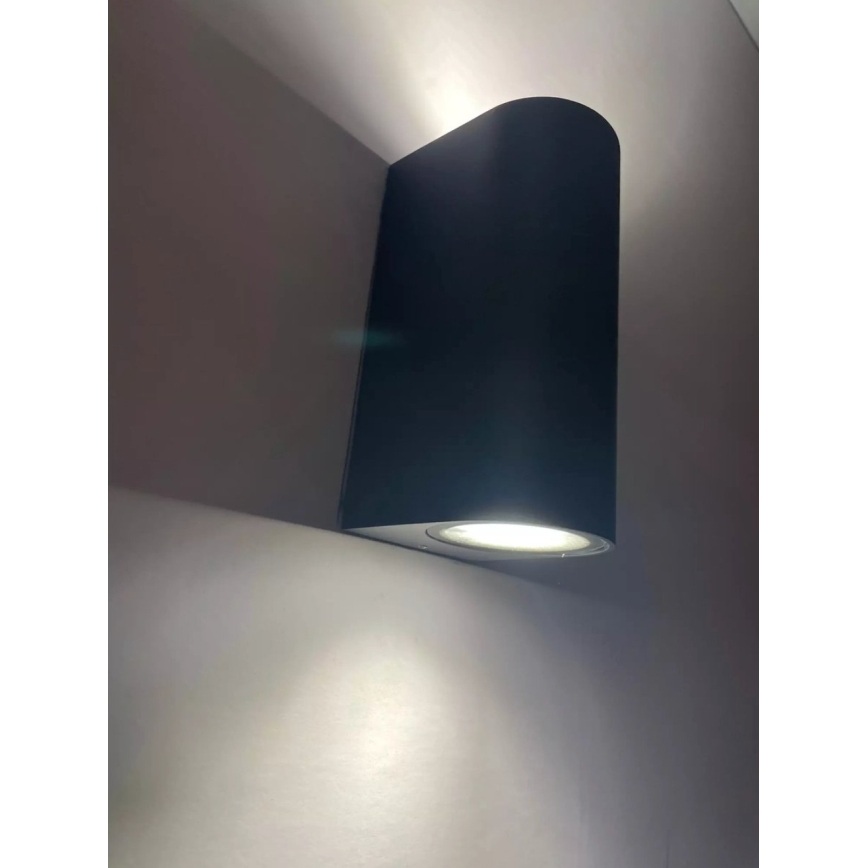 HÖFFTECH - Vanjska zidna svjetiljka 2xGU10/35W/230V IP65