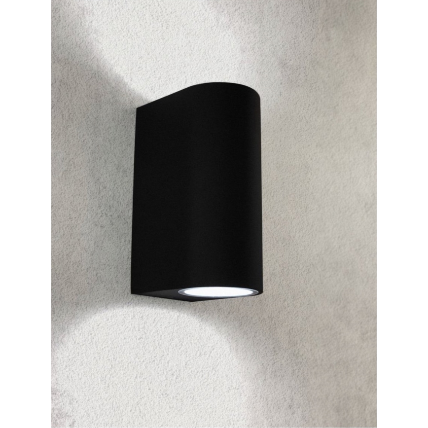 HÖFFTECH - Vanjska zidna svjetiljka 2xGU10/35W/230V IP65