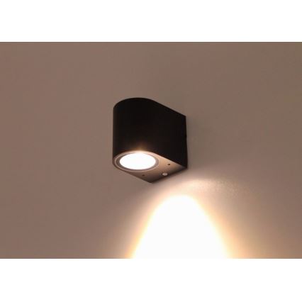 HÖFFTECH - Vanjsko zidno svjetlo 1xGU10/35W/230V IP65