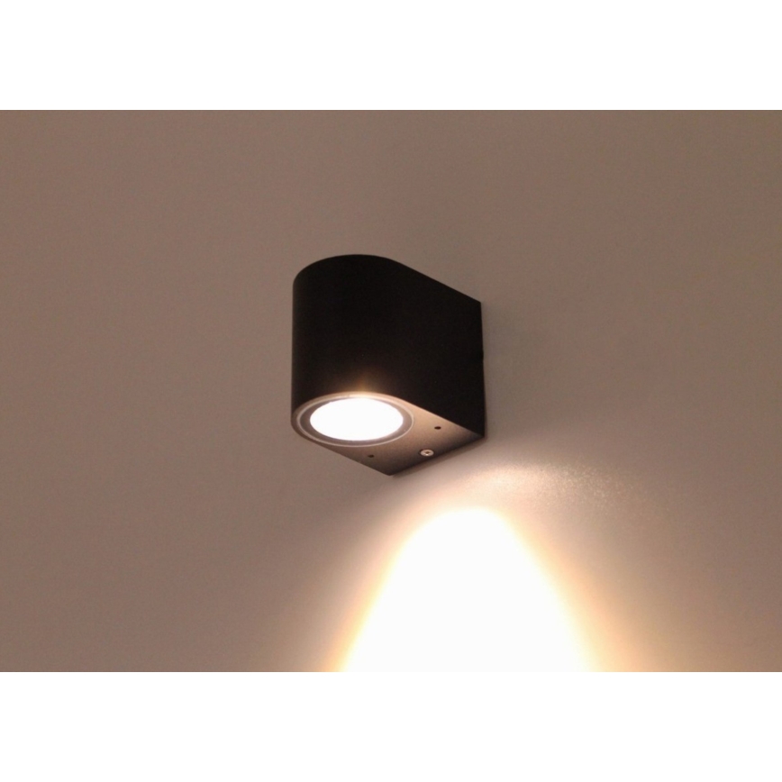HÖFFTECH - Vanjsko zidno svjetlo 1xGU10/35W/230V IP65