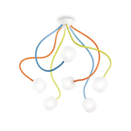 Ideal Lux - Bijeli zamjenski abažur za luster OCTOPUS G9, promjer 10 cm