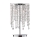 Ideal Lux - Kristalna stolna lampa 2xE14/40W/230V
