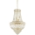 Ideal Lux - Kristalni luster na lancu DUBAI 10xE14/40W/230V
