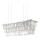 Ideal Lux - Kristalni luster na sajli MARTINEZ 8xE14/40W/230V sjajni krom