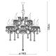 Ideal Lux - Kristalni luster na sajli NAPOLEON 12xE14/40W/230V