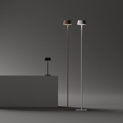 Ideal Lux - LED vanjska lampa s dodirnim prigušivačem PURE LED/1,5W/3,7V 2200 mAh CRI 90 IP54 crna