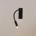 Ideal Lux - LED fleksibilna lampa IO LED/3W/230V CRI 90 crna