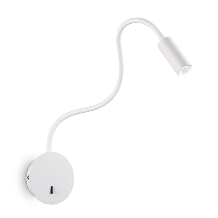 Ideal Lux - LED Fleksibilna lampica FOCUS LED/3,5W/230V CRI 90 bijela