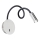 Ideal Lux - LED Fleksibilna lampica FOCUS LED/3,5W/230V CRI 90 siva/sjajni krom