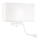 Ideal Lux - LED Fleksibilna zidna lampa HOTEL 1xE27/60W/230V + LED/1,5W bijela