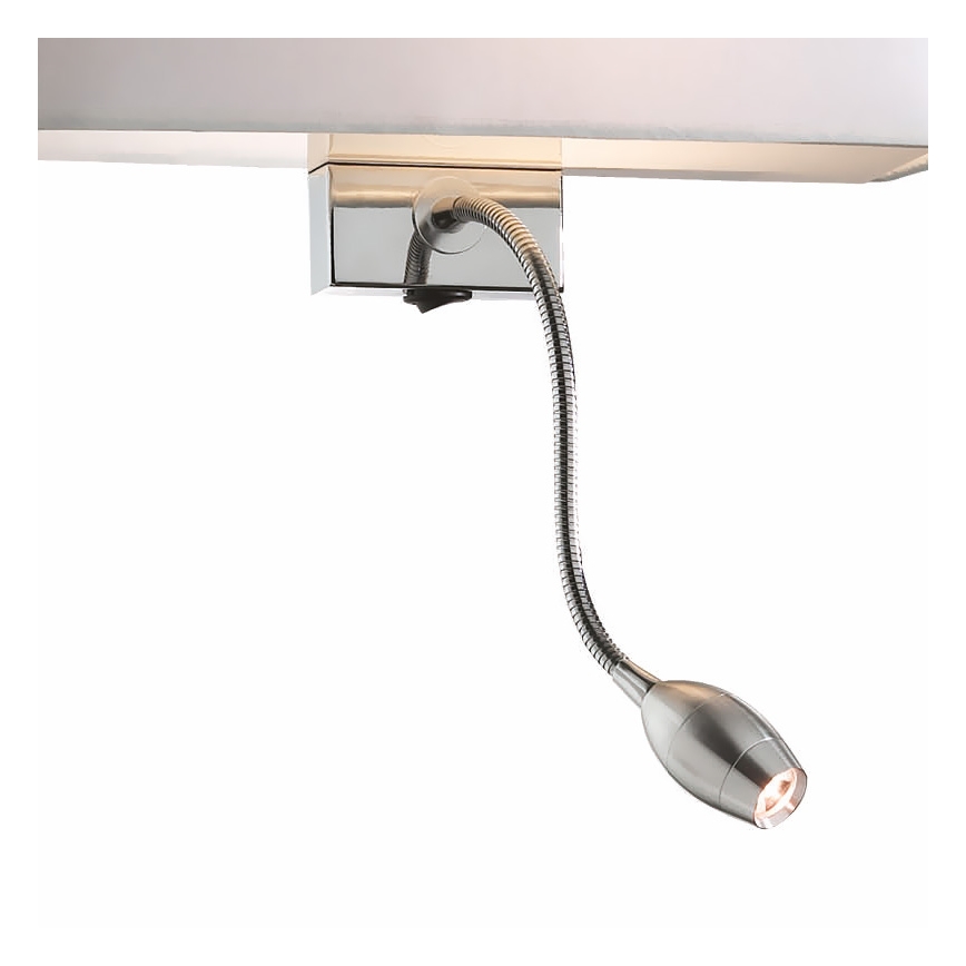 Ideal Lux - LED Fleksibilna zidna lampa HOTEL 1xE27/60W + LED/1,5W/230V