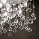 Ideal Lux - LED Kristalna stropna svjetiljka MOONLIGHT 12xG9/3W/230V pr. 60 cm krom