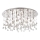 Ideal Lux - LED Kristalna stropna svjetiljka MOONLIGHT 15xG9/3W/230V pr. 80 cm sjajni krom