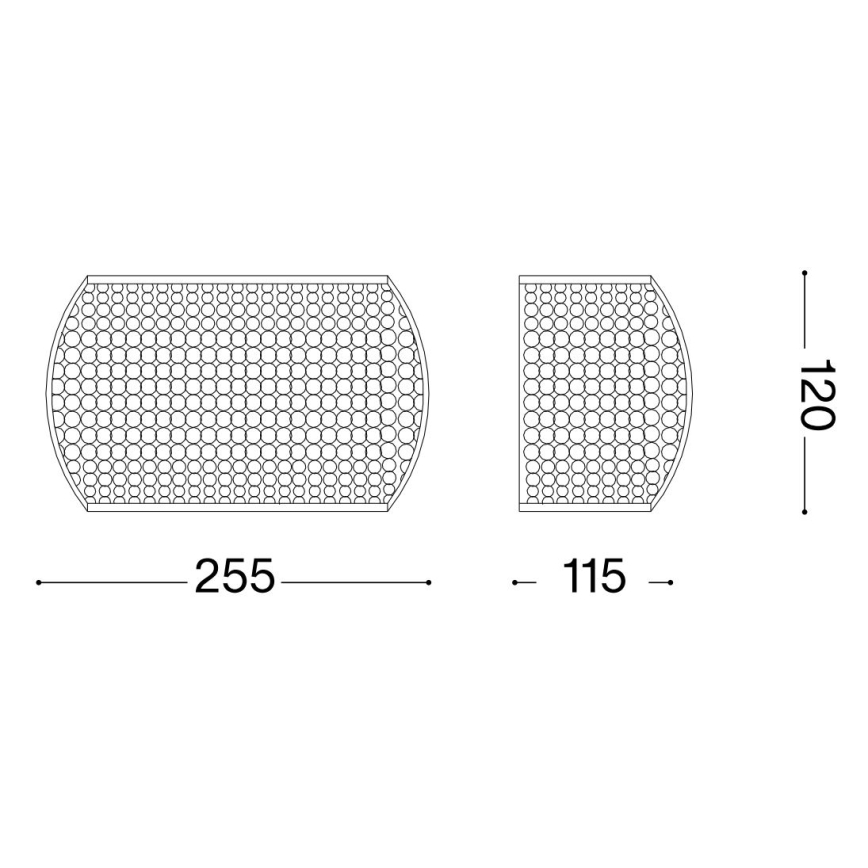 Ideal Lux - LED Kristalna zidna svjetiljka PASHA 3xG9/3W/230V sjajni krom