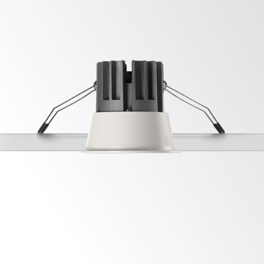 Ideal Lux - LED kupaonska ugradna svjetiljka GAME TRIM LED/11W/230V 3000K CRI 90 Ø 8,5 cm IP65 bijela