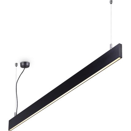 Ideal Lux - LED luster na čeličnom užetu LINUS LED/32W/230V 3000K CRI 90 120 cm crni