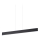 Ideal Lux - LED luster na lanku DESK LED/32W/230V 102,5 cm CRI 90 crna