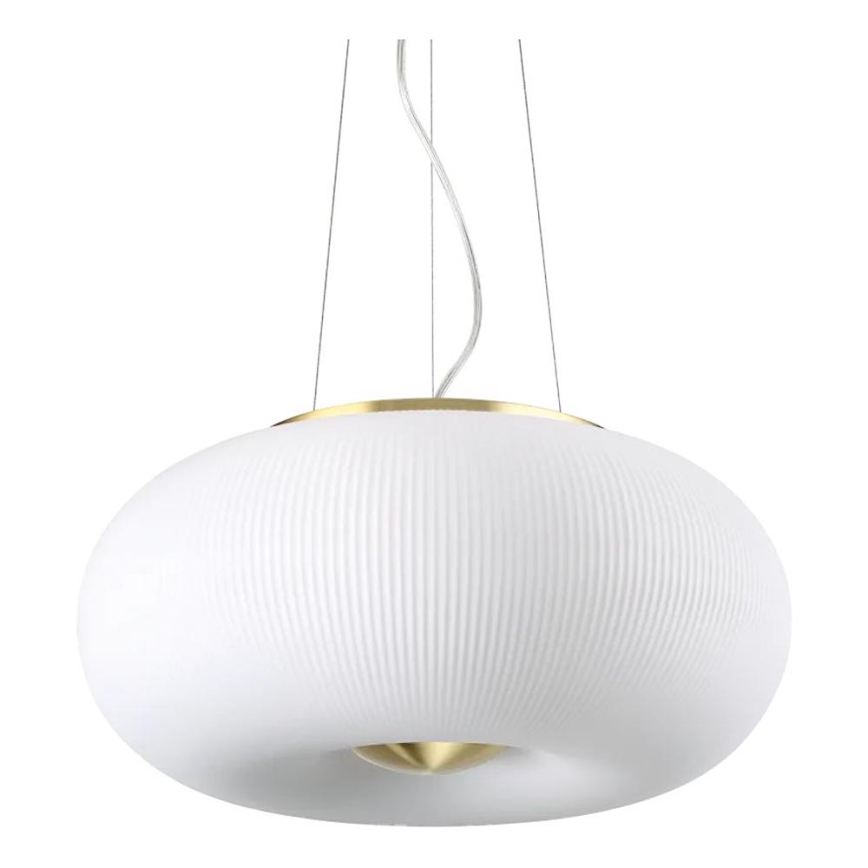 Ideal Lux - LED Luster na sajli ARIZONA 3xGX53/9W/230V pr. 40 cm bijela