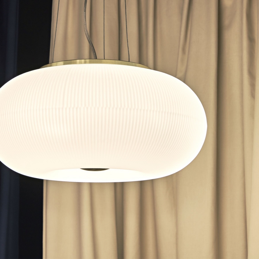 Ideal Lux - LED Luster na sajli ARIZONA 3xGX53/9W/230V pr. 40 cm bijela