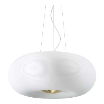 Ideal Lux - LED Luster na sajli ARIZONA 5xGX53/9W/230V pr. 52 cm bijela