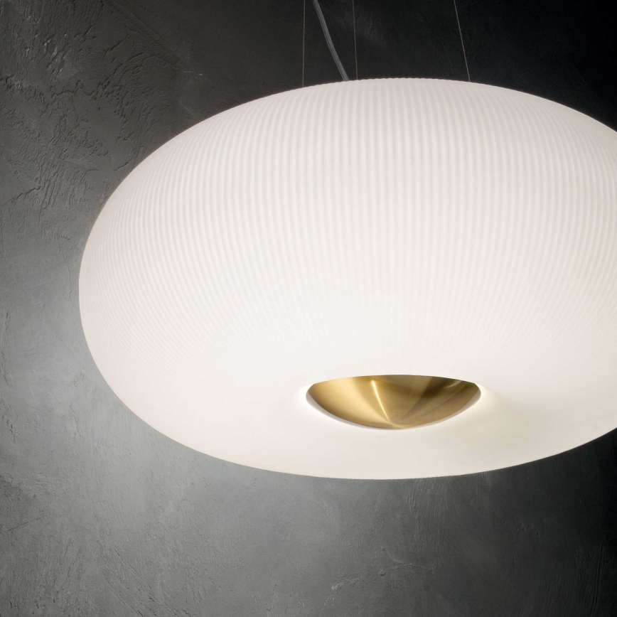 Ideal Lux - LED Luster na sajli ARIZONA 5xGX53/9W/230V pr. 52 cm bijela