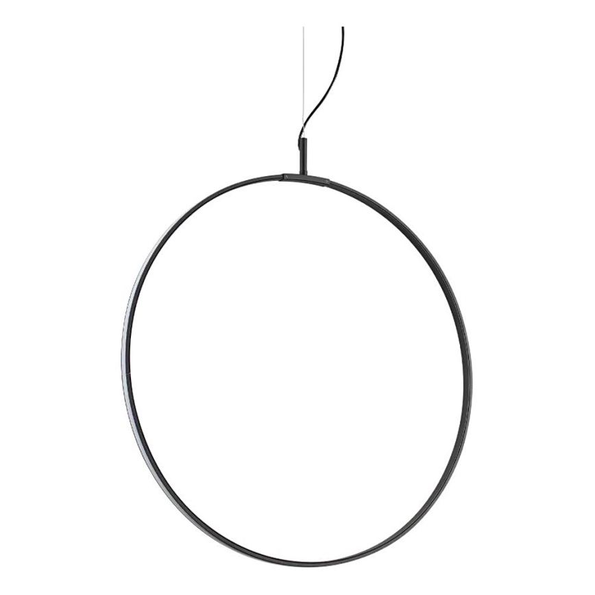 Ideal Lux - LED Luster na sajli CIRCUS LED/33W/230V pr. 60 cm CRI 90 crna