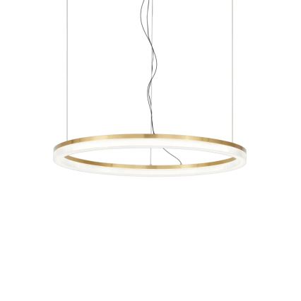 Ideal Lux - LED Luster na sajli CROWN LED/30W/230V 3000K pr. 60 cm CRI 90 mesing