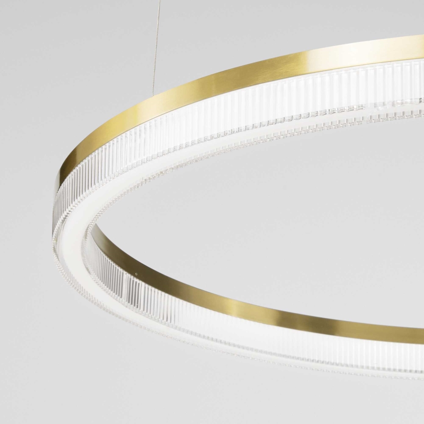 Ideal Lux - LED Luster na sajli CROWN LED/30W/230V 3000K pr. 60 cm CRI 90 mesing
