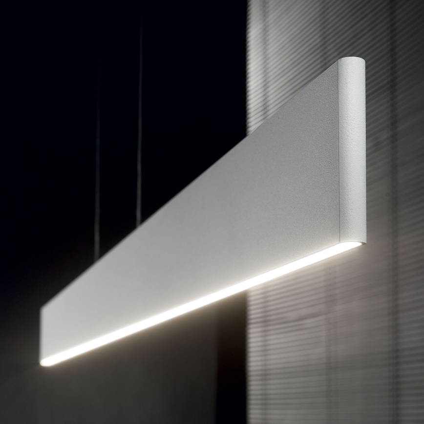 Ideal Lux - LED Luster na sajli DESK LED/32W/230V 102,5 cm CRI 90 bijela