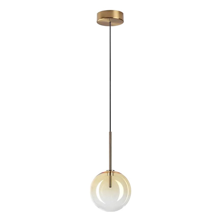 Ideal Lux - LED Luster na sajli EQUINOXE 1xG4/2W/230V pr. 15 cm mesing/dimna