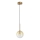 Ideal Lux - LED Luster na sajli EQUINOXE 1xG4/2W/230V pr. 15 cm mesing/dimna