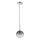Ideal Lux - LED Luster na sajli EQUINOXE 1xG4/2W/230V pr. 15 cm sjajni krom/dimna