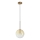 Ideal Lux - LED Luster na sajli EQUINOXE 1xG4/2W/230V pr. 20 cm mesing/dimna