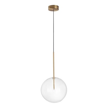 Ideal Lux - LED Luster na sajli EQUINOXE 1xG4/2W/230V pr. 25 cm mesing/prozirna