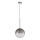 Ideal Lux - LED Luster na sajli EQUINOXE 1xG4/2W/230V pr. 25 cm sjajni krom/dimna