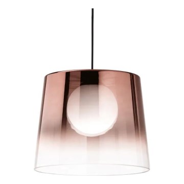 Ideal Lux - LED Luster na sajli FADE 1xG9/3W/230V pr. 27,3 cm bakar/dimna