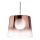 Ideal Lux - LED Luster na sajli FADE 1xG9/3W/230V pr. 27,3 cm bakar/dimna